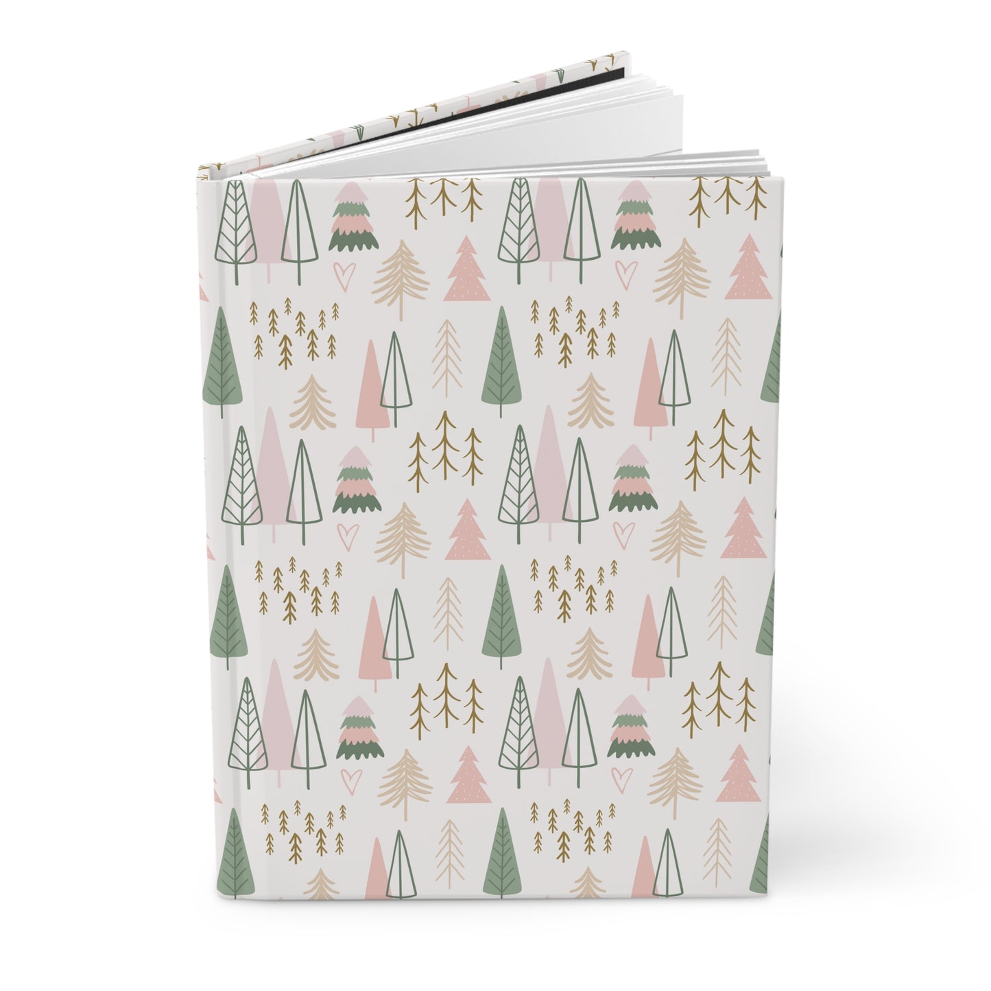 Retro Pastel Christmas | Hardcover Journal Matte
