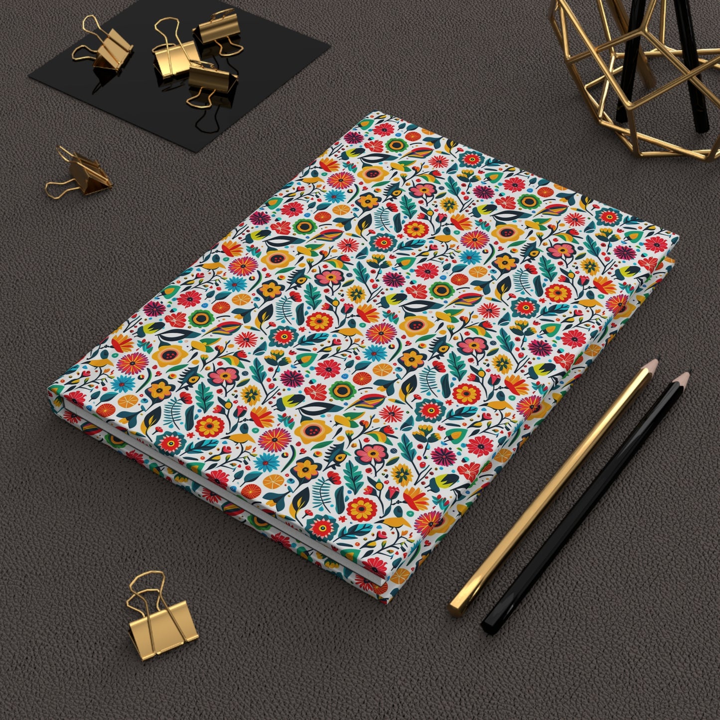 Bright Floral | Hardcover Journal Matte