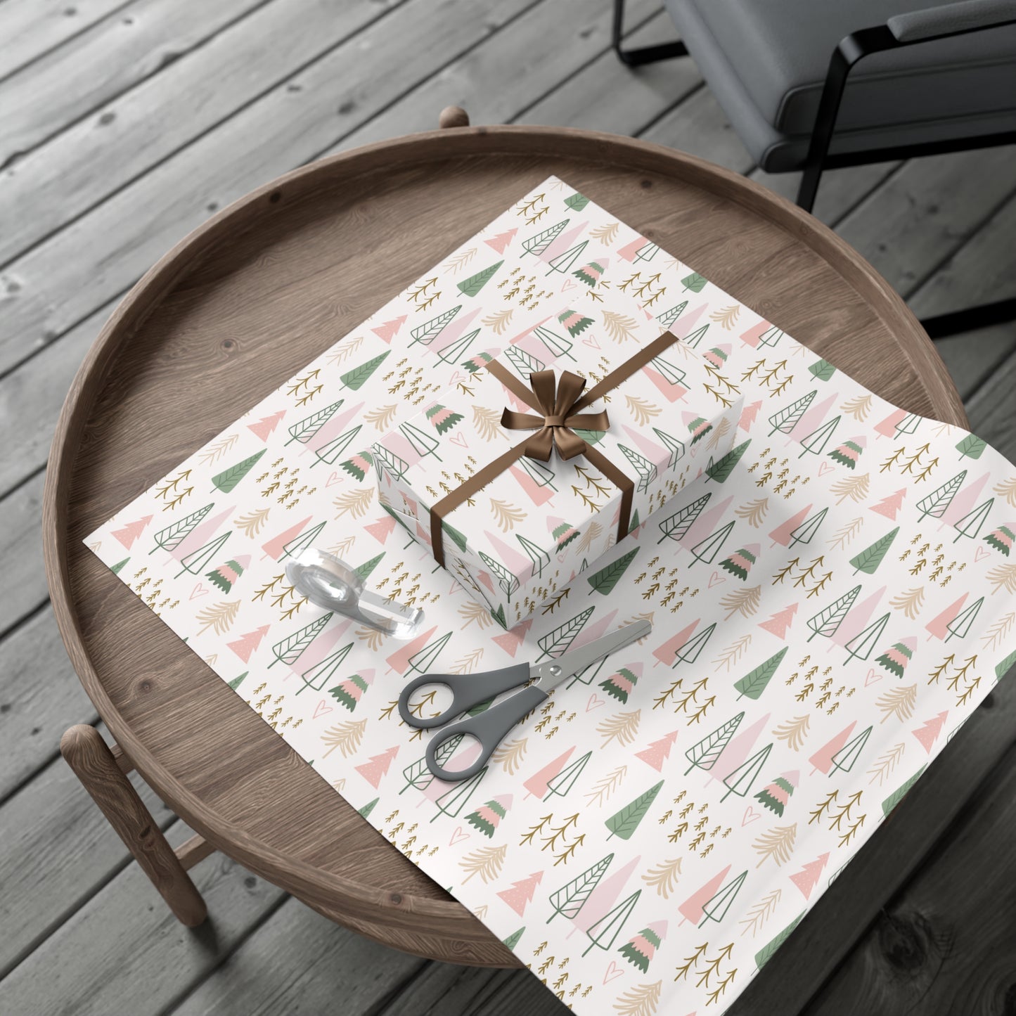 Retro Pastel Christmas | Gift Wrap Papers