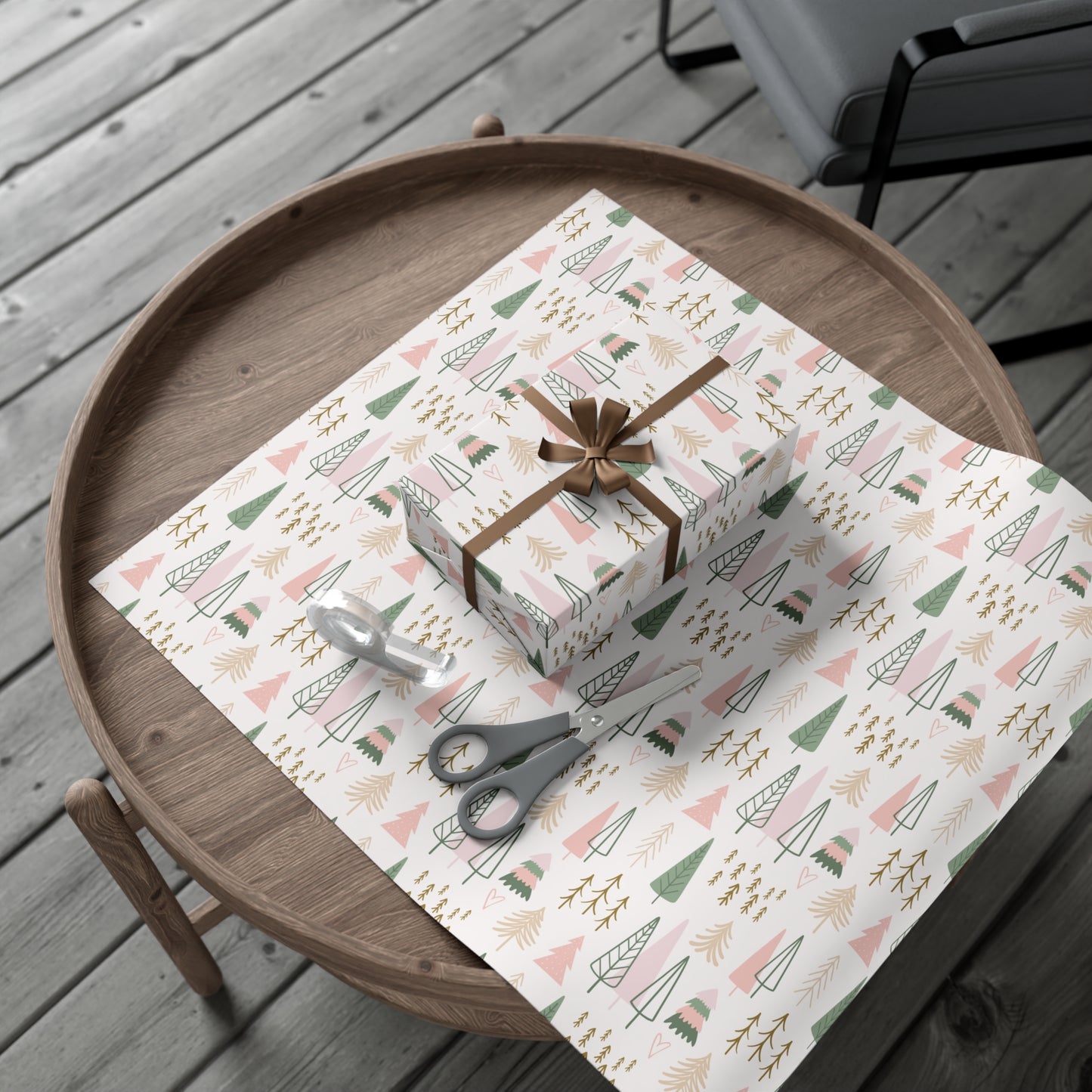 Retro Pastel Christmas | Gift Wrap Papers
