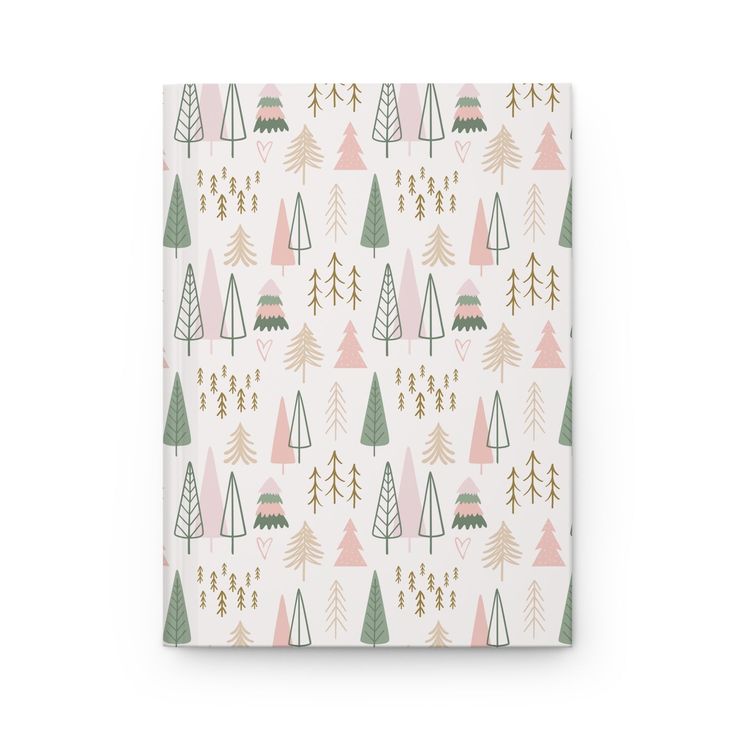 Retro Pastel Christmas | Hardcover Journal Matte
