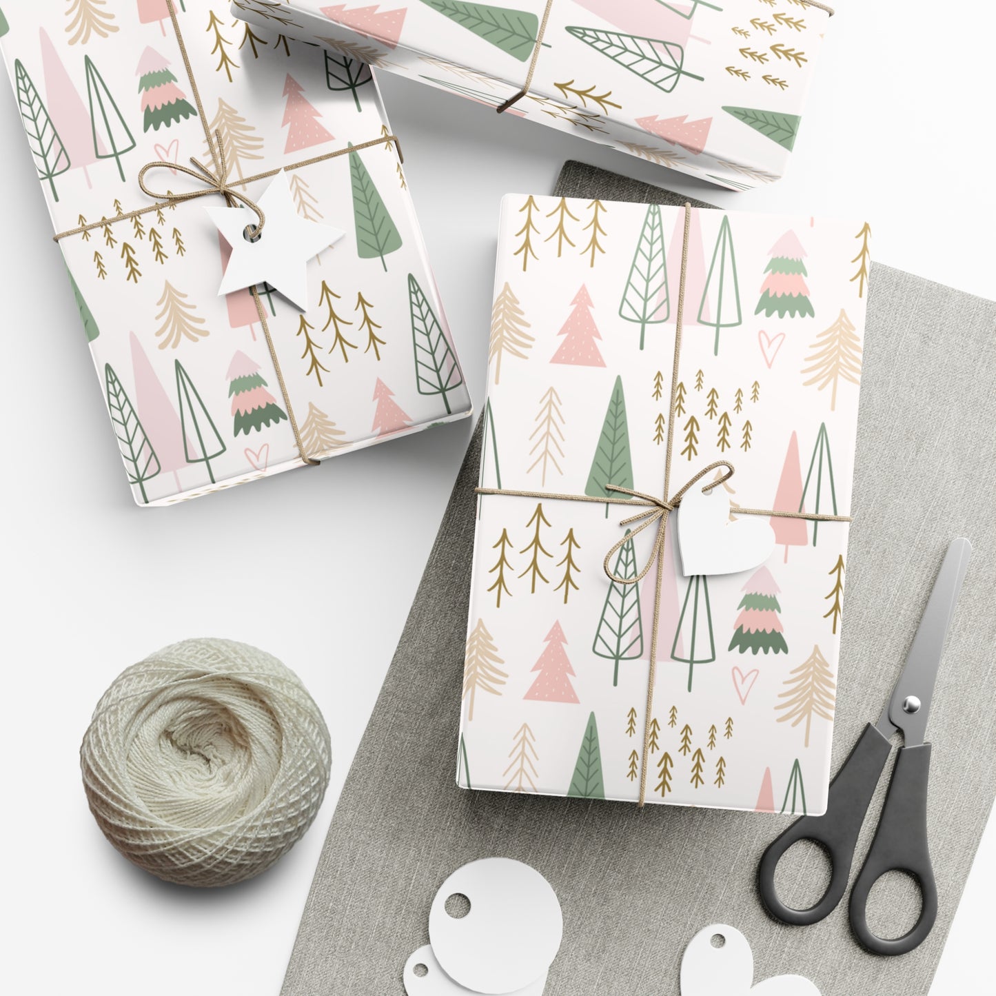 Retro Pastel Christmas | Gift Wrap Papers