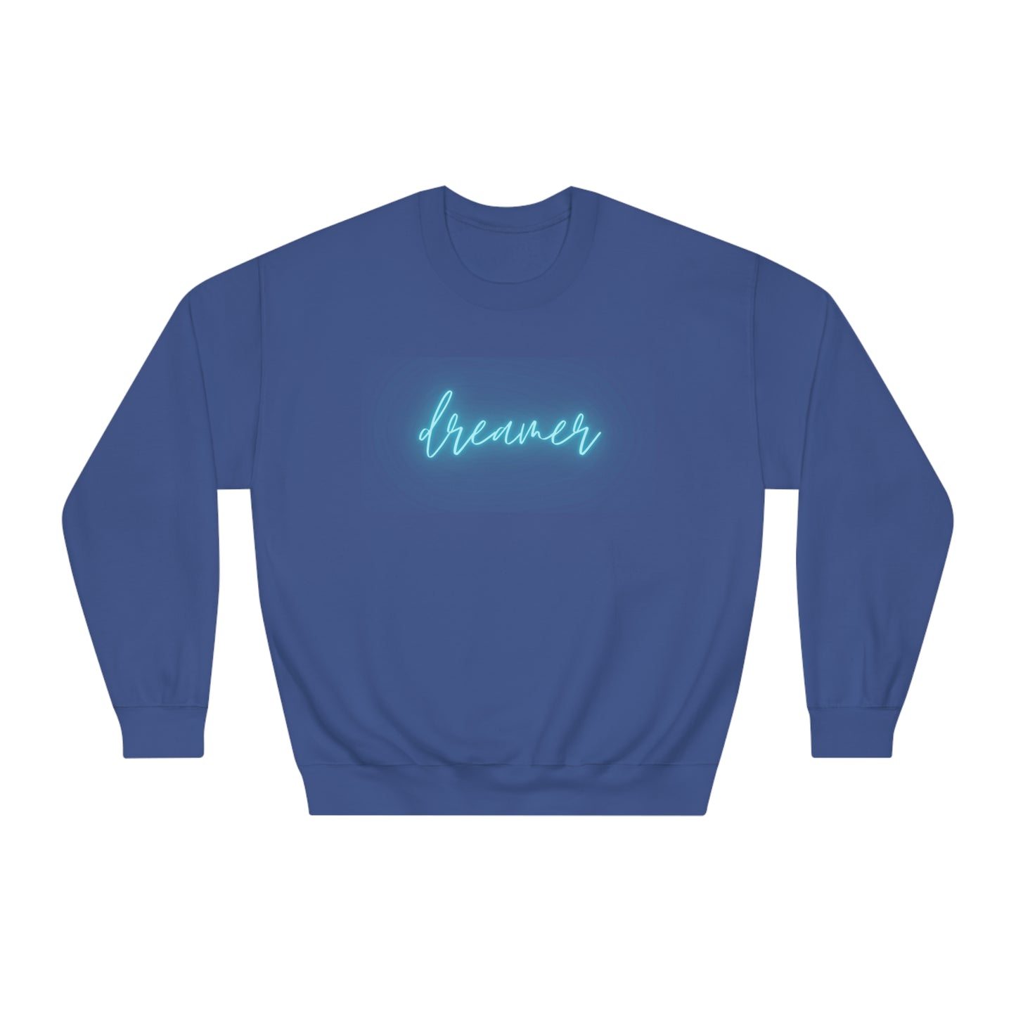 dreamer neon | Unisex DryBlend® Crewneck Sweatshirt