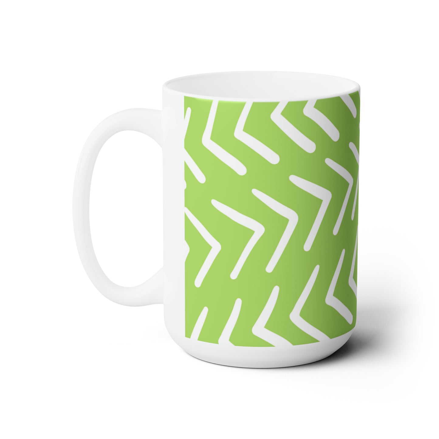 Follow My Arrow - Green | Ceramic Mug 15oz